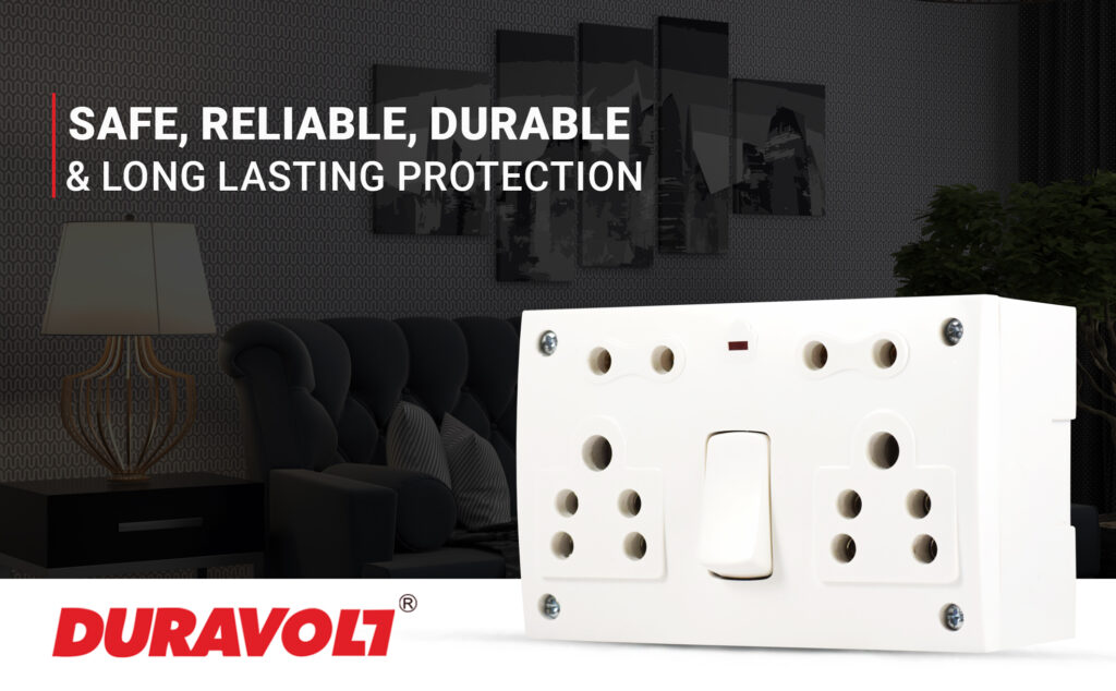 6A Switch Socket Combined (5 in One) – Duravolt